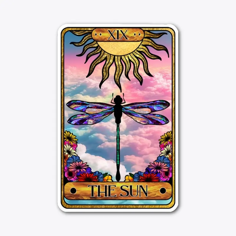 Tarot Card - 19 The Sun - By QueenB 